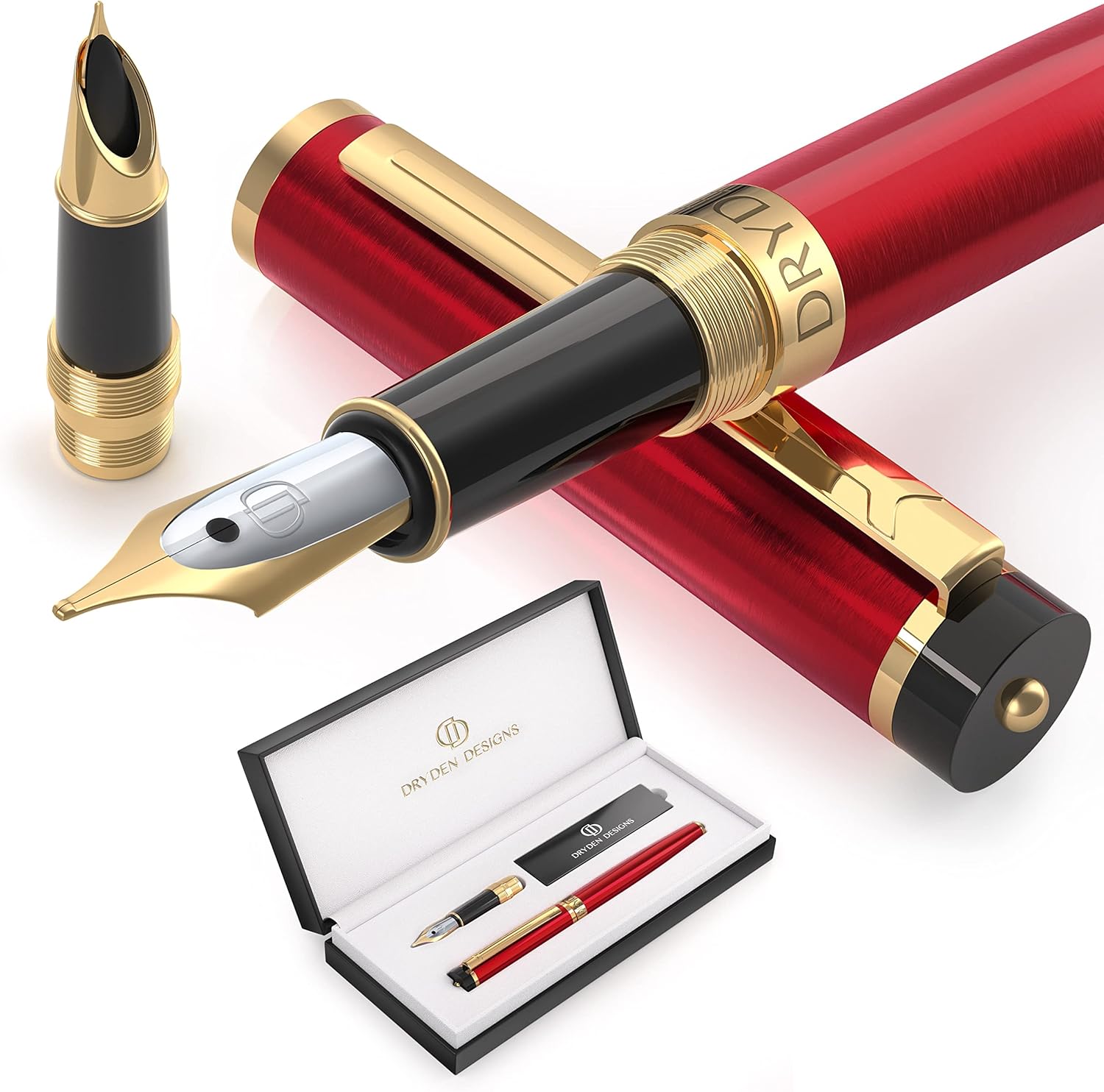 Premium Collection; Fine & Medium Nib, Gift Box, 6 Cartridges & Ink Refill Converter
