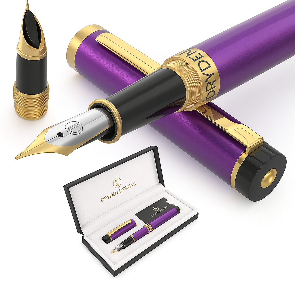 Premium Collection; Fine & Medium Nib, Gift Box, 6 Cartridges & Ink Refill Converter