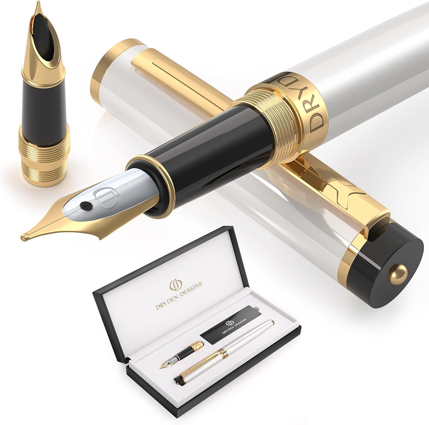 Premium Collection; Fine & Medium Nib, Gift Box, 6 Cartridges & Ink Refill Converter