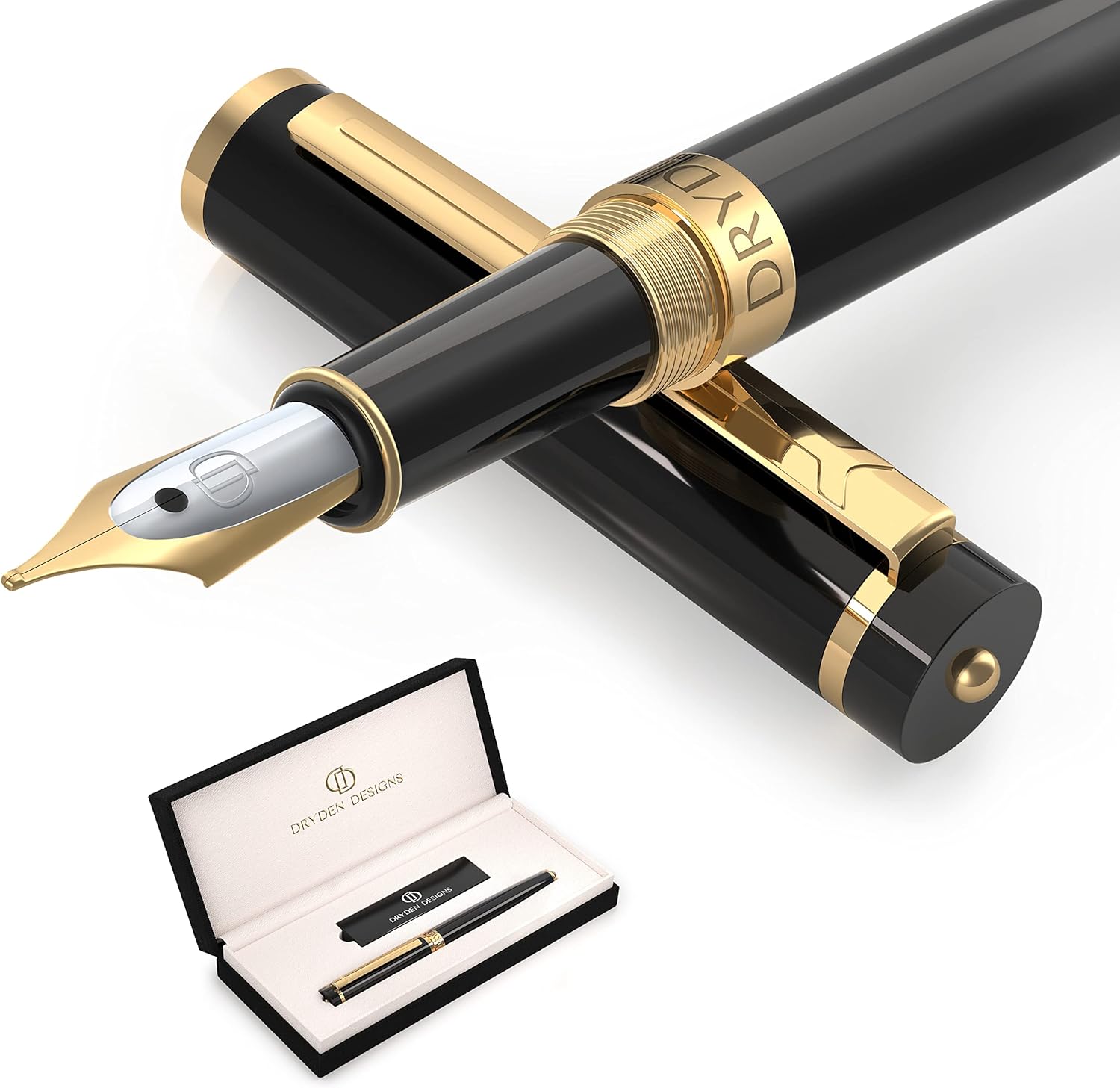 Premium Collection: Medium Nib, Gift Box, 6 Ink Cartridges Included