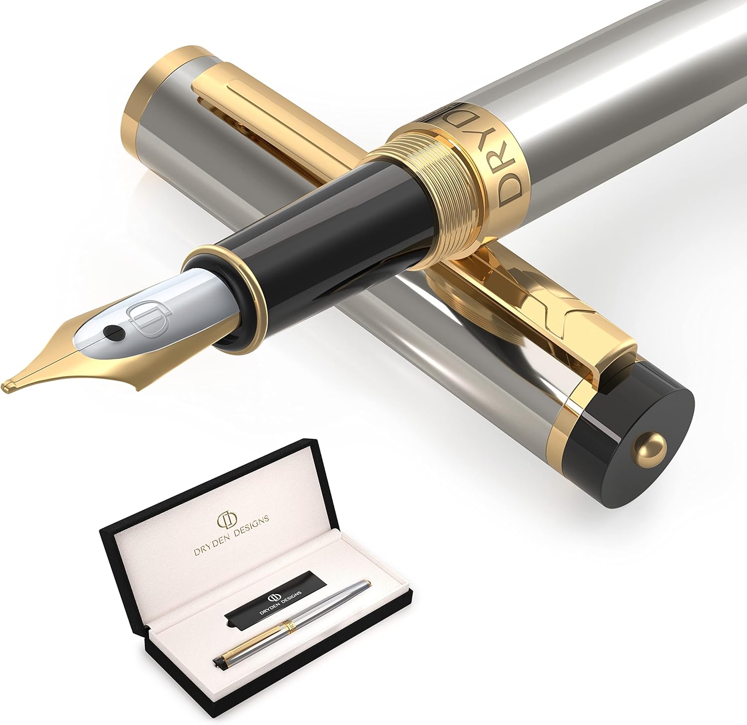 Premium Collection: Medium Nib, Gift Box, 6 Ink Cartridges Included